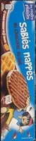 Sablés nappés au chocolat au lait