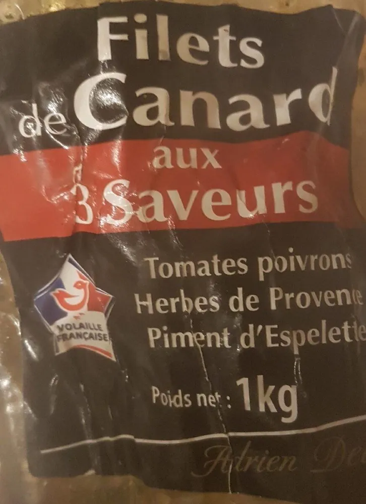 Filets de canard aux 3 saveurs