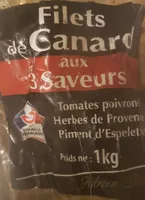 Filets de canard aux 3 saveurs