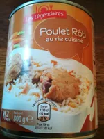 Poulet Rôti au riz cuisiné