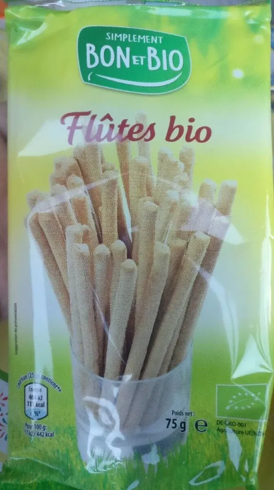 Flûtes bio