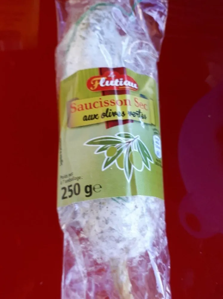 Saucisson sec aux olives