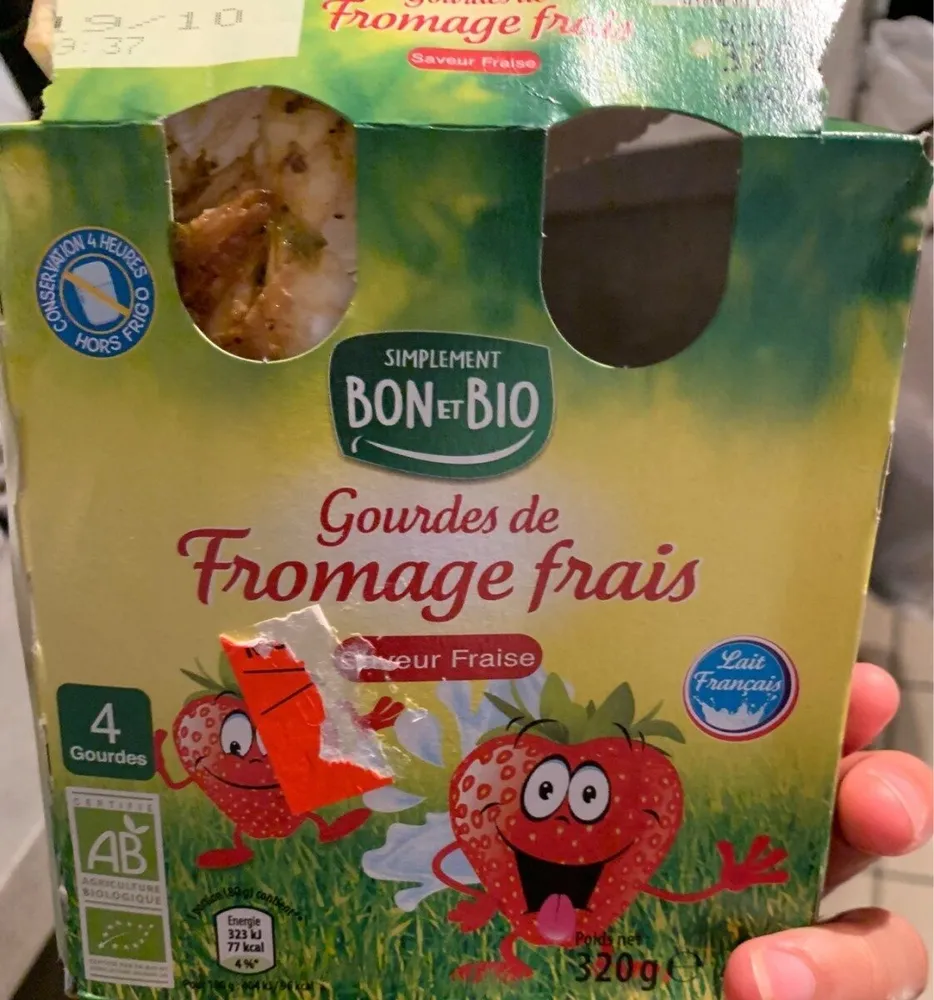 Fromage frais fraise