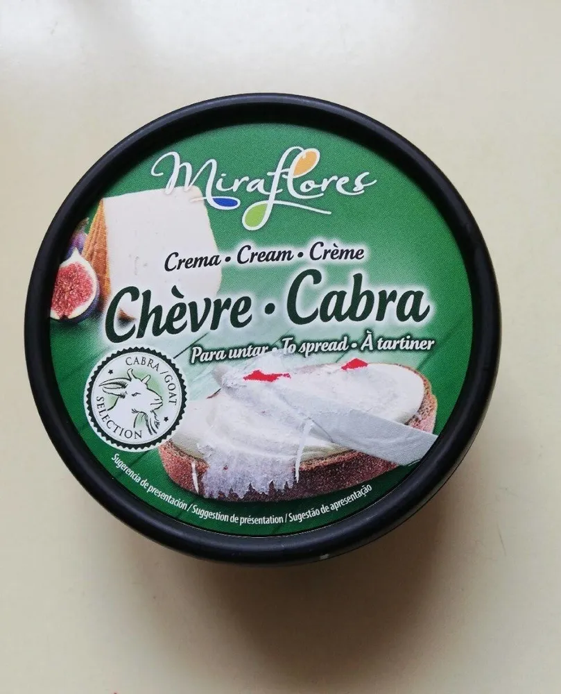 Crema de queso de cabra para untar