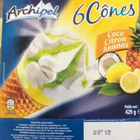 Cônes Coco Citron Ananas