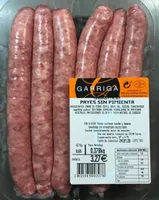 Longaniza fresca payes sin pimienta