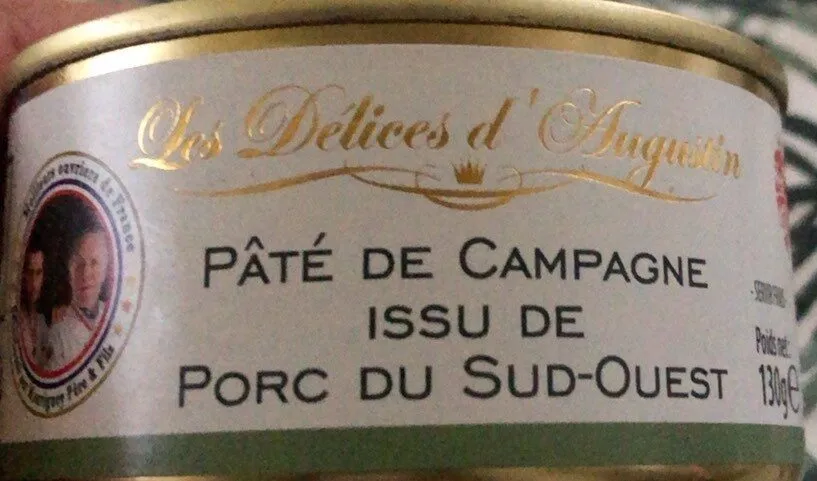 Pâté de Campagne issu de porc du sud ouest