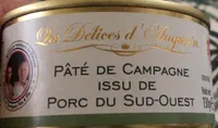 Pâté de Campagne issu de porc du sud ouest