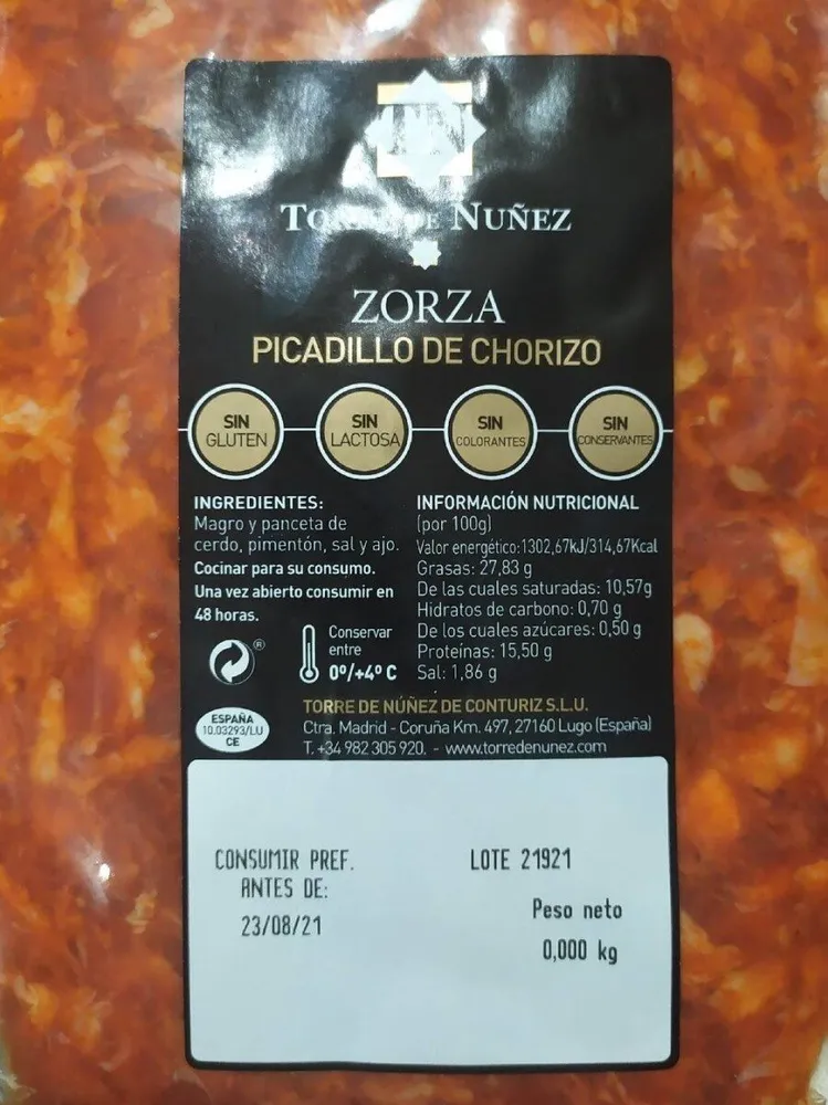Zorza torre de Nuñez gadis