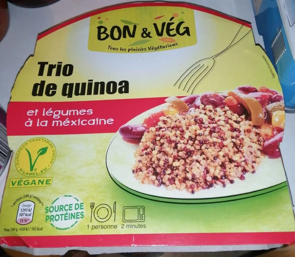 Trio de quinoa et légumes à la mexicaine