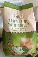 Tarrine de pain grillé