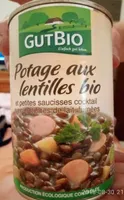 Potage lentilles