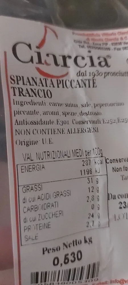 Spianata