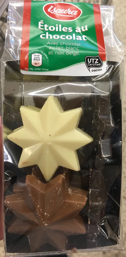 Étoiles au chocolat