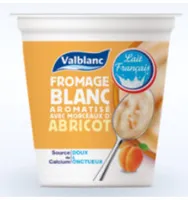 Fromage blanc fraise ou abricot