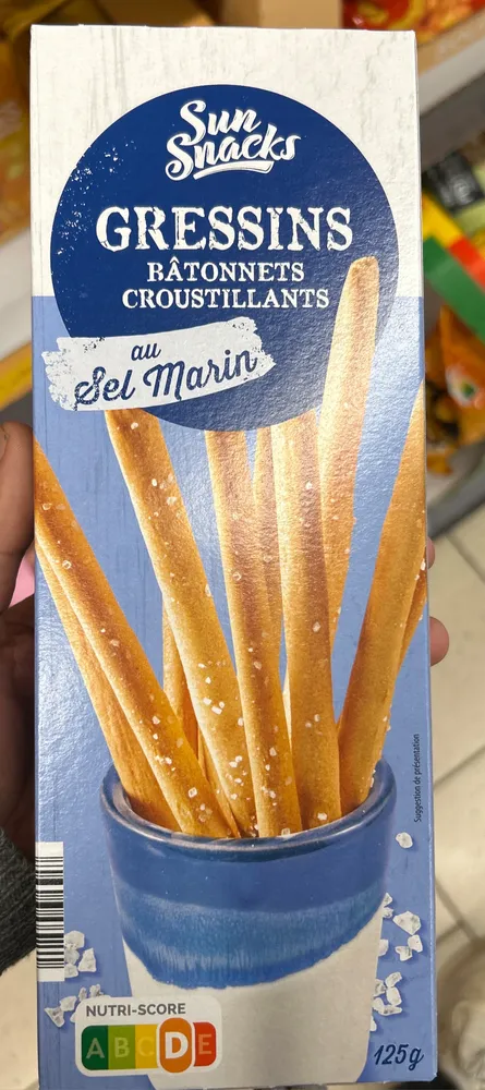 Gressins graines sésame lin pavot