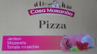 Pizza Jambon Mozzarella Tomate mi-séchée