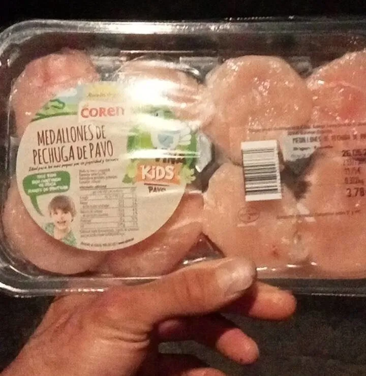 Medallones de pechuga de pavo