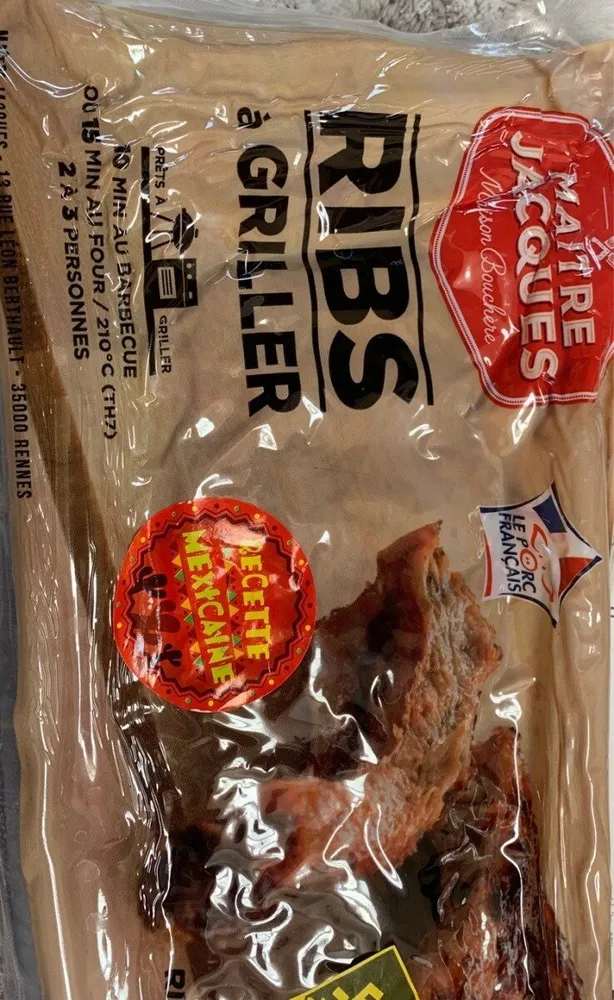 Ribs a griller