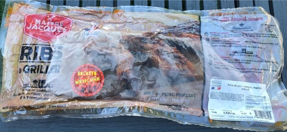 Ribs à griller