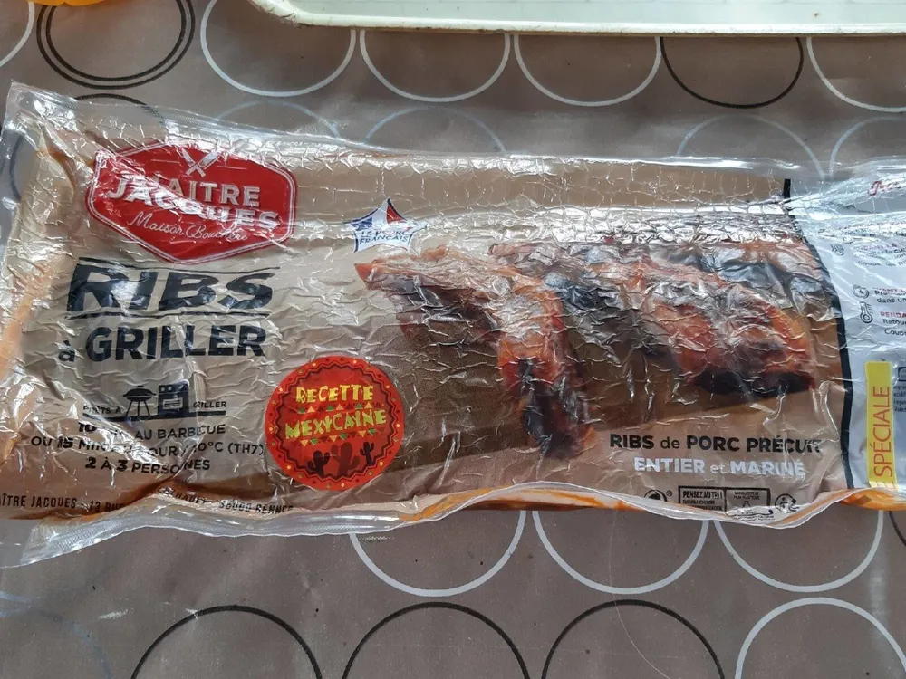Ribs à griller