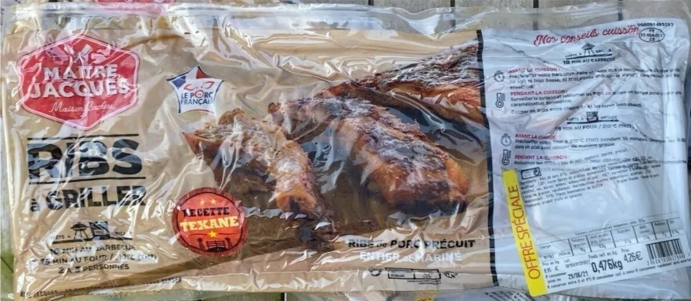 Ribs à griller