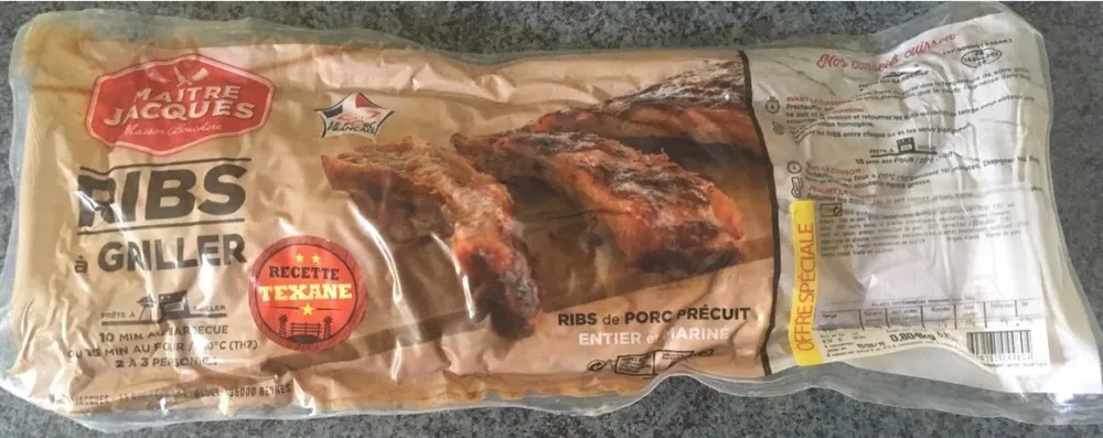 Ribs à griller