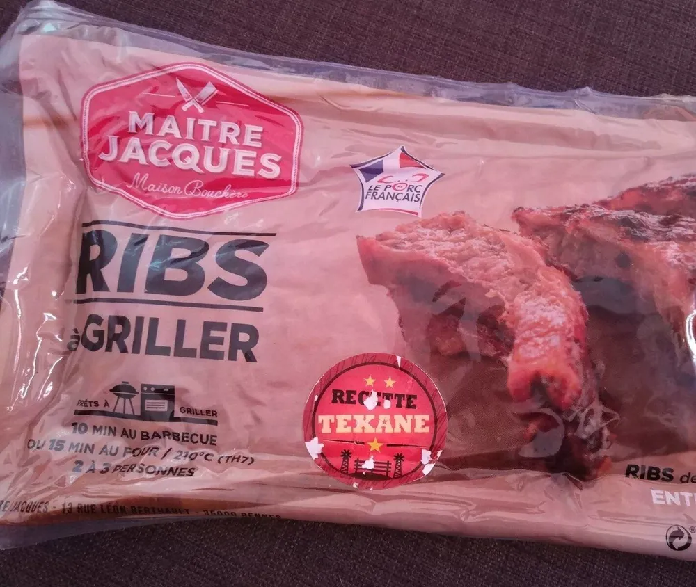 Ribs à griller
