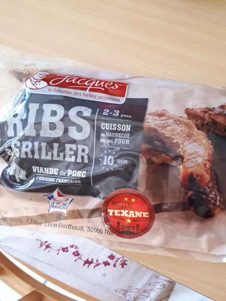 Ribs à griller