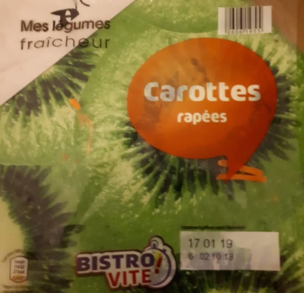 Carottes râpées