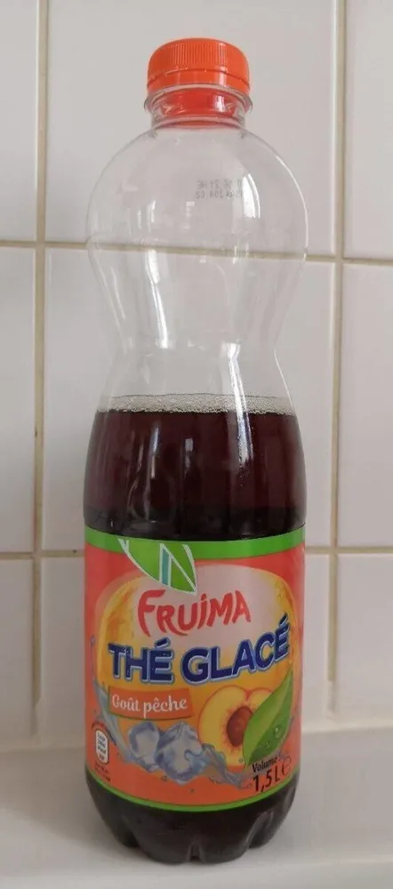 Thé glacé pêche