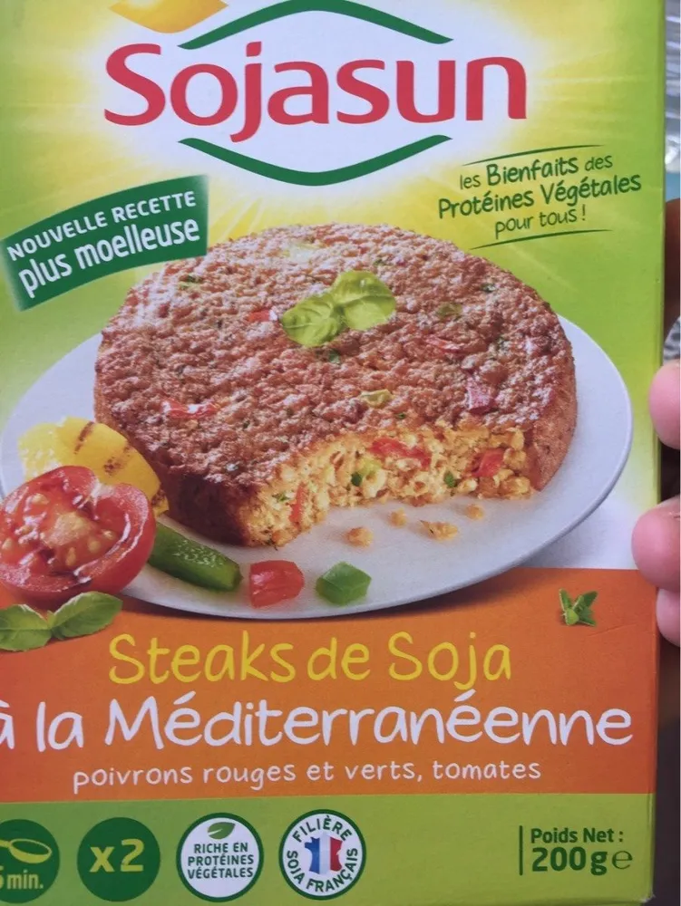 Steak de soja à la Méditerranéenne