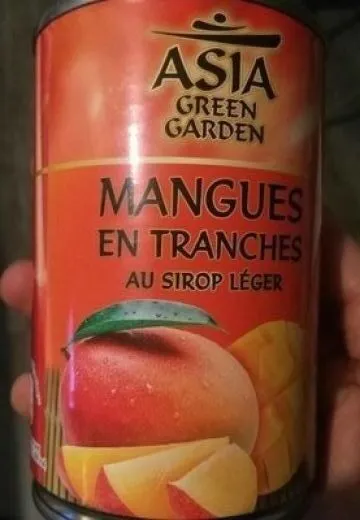 Mangue en tranches préservées