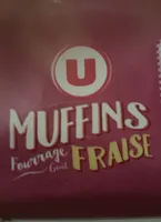 Muffins fourrage gout Fraise