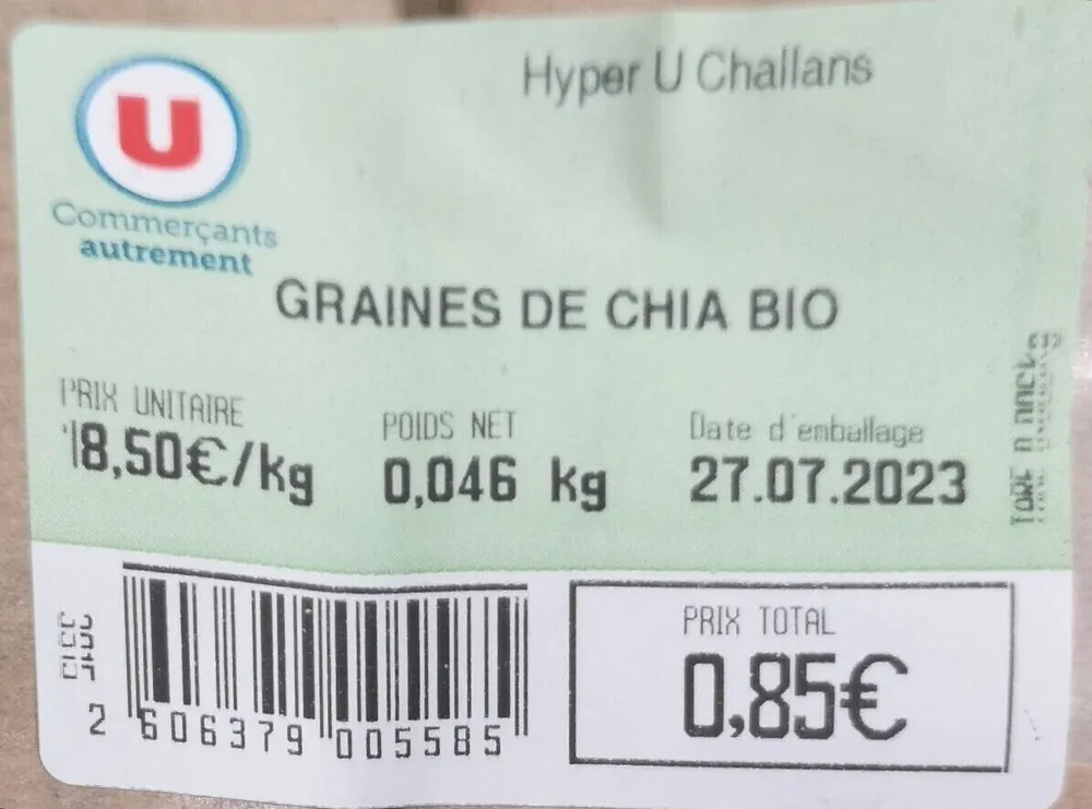 Graines de chia bio