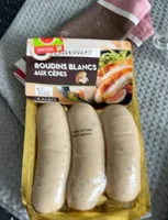 Boudins blancs aux cèpes