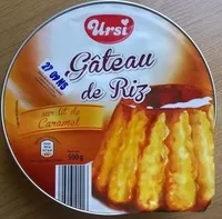 Gâteau de Riz sur Lit de Caramel