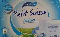 Petit suisse nature Valblanc