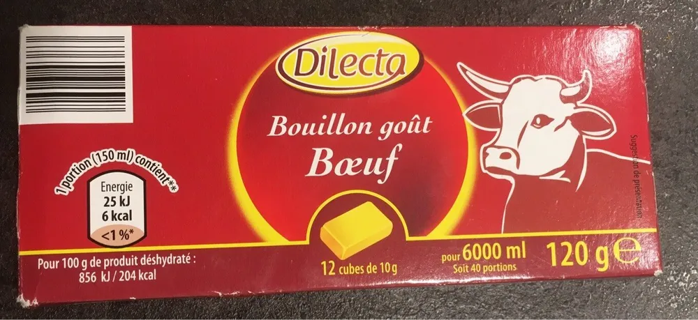 Bouillon gout boeuf