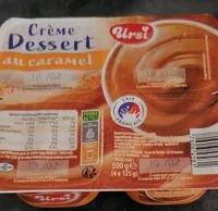 Dessert lactée aux caramel