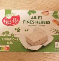 Ail et fines herbes fromage à tartiner