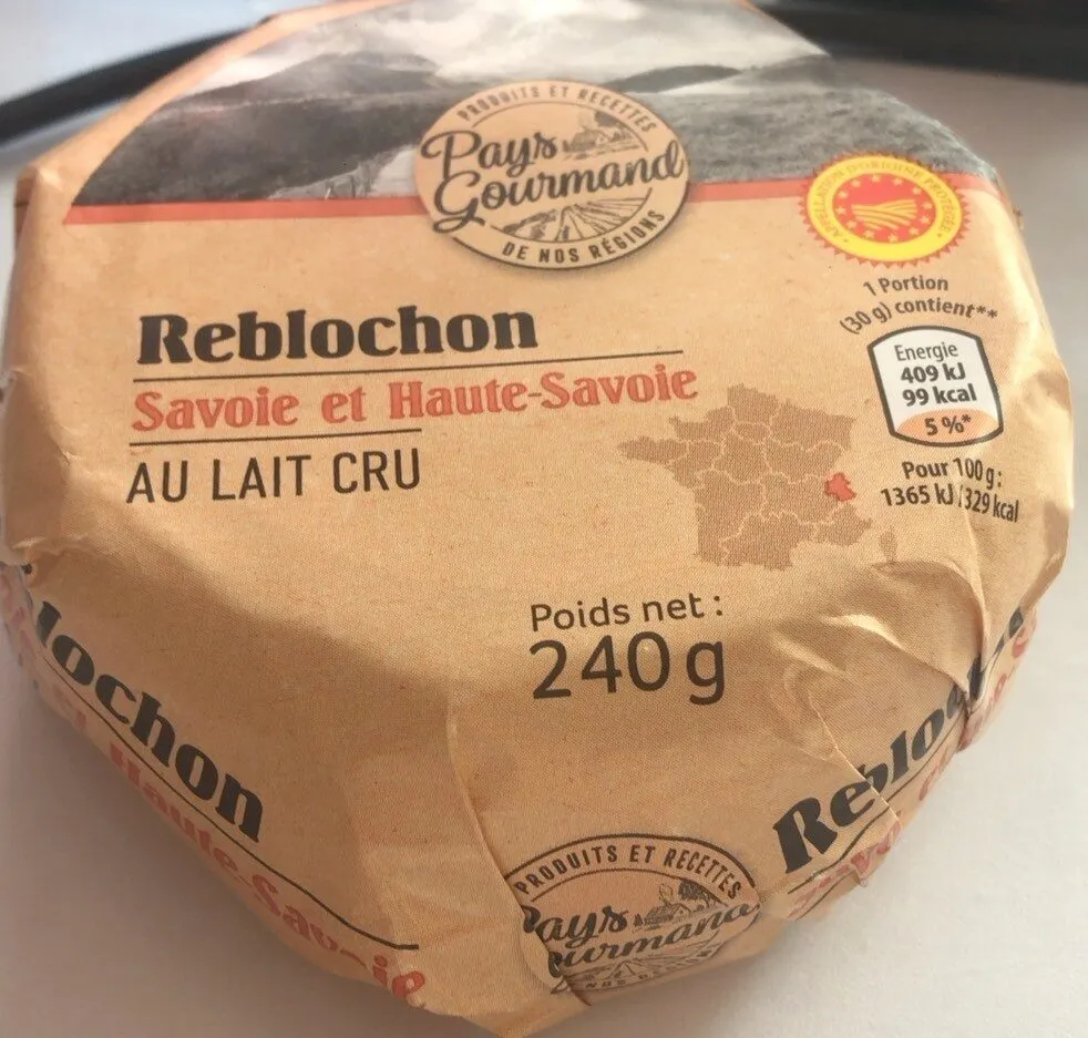 Reblochon - Savoie et Haute-Savoie Au lait cru