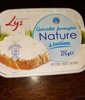 Spécialité fromagère nature à tartiner