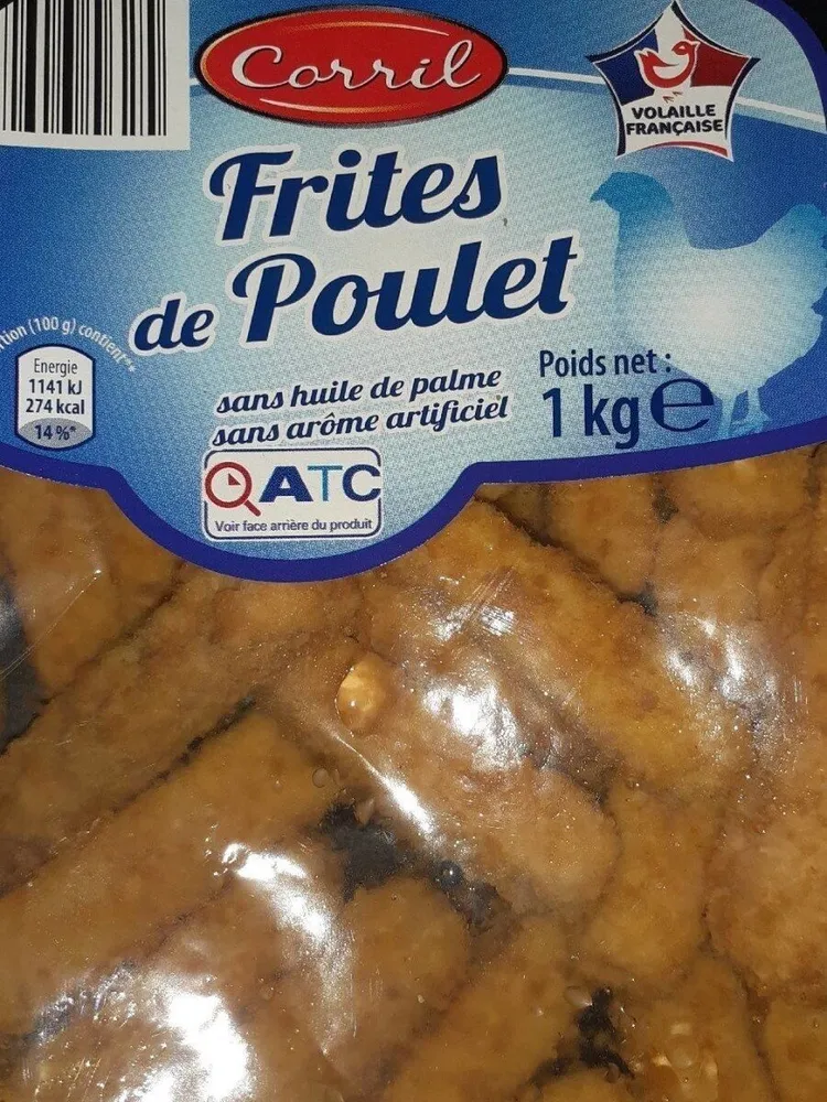 Frites de poulet