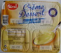 Crème dessert Saveur Vanille