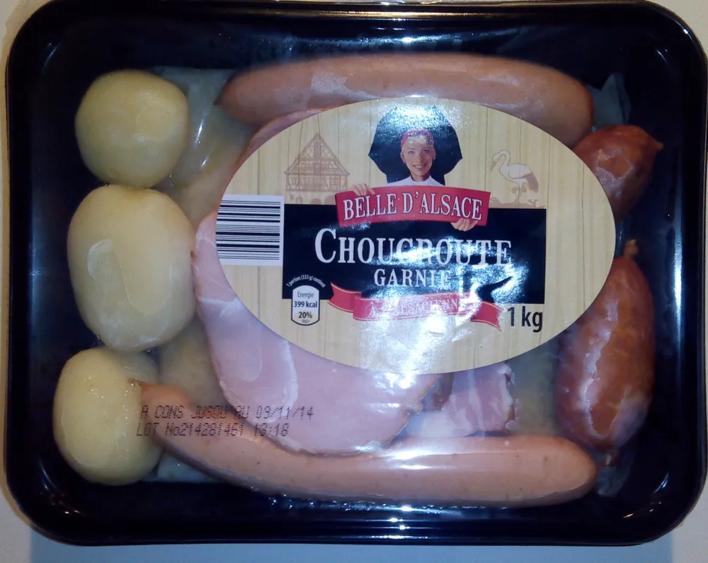 Choucroute garnie à l'alsacienne