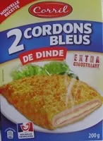 2 Cordons Bleus de Dinde