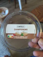 CHAMPIGNONS FARCIS AU FROMAGE FRAIS ET PESTO D'AIL, MARINES