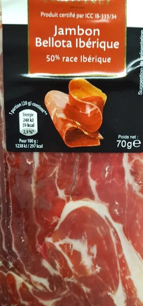 jambon bellota Iberique