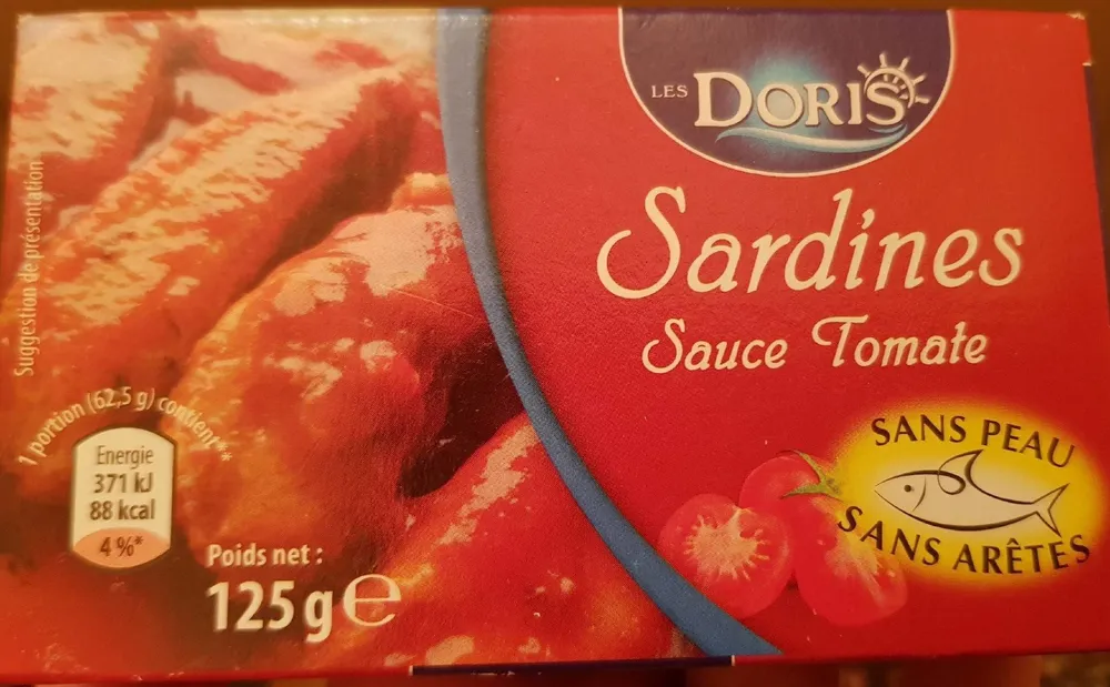 Sardines sauce Tomate